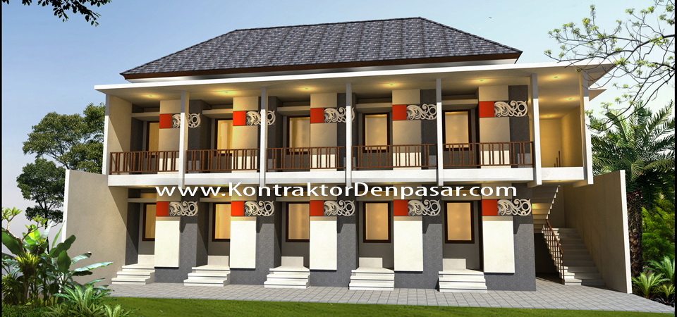 Desain Kost-kosan 10 Kamar Bp Anom Mambal