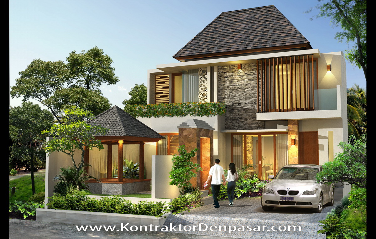 Desain Rumah luas 250 m2 ibu Suryani