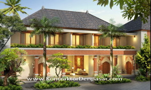 Desain Bangunan Homestay 7 Kamar WM