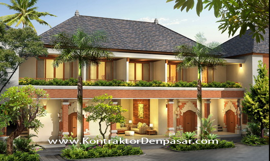 Desain Bangunan Homestay 7 Kamar milik Bpk Ketut Ratta