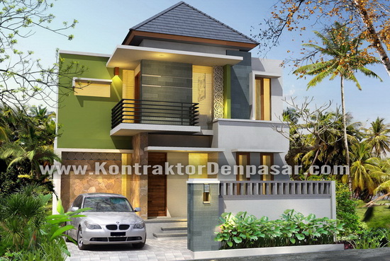 Desain Bangunan Tempat Tinggal Luas 90 m2 Pak Wahyu