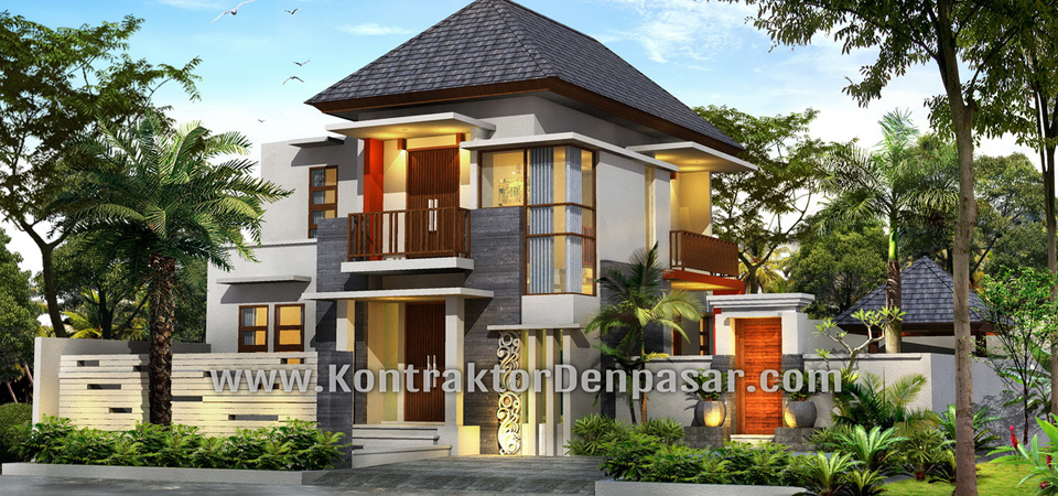 Desain Rumah Minimalis 2 Lantai Luas 350 m2 Pak Lesmana