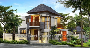Desain Rumah 2 Lantai Luas 350 m2