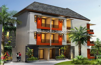Desain Kos 12 Kamar Bp Nyoman Budiarta Jimbaran