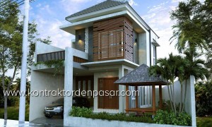 Desain Rumah Kebo Iwa luas 130m2