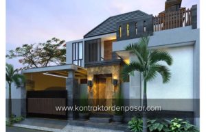 Desain Rumah luas 160m2 Tohpati-denpasar