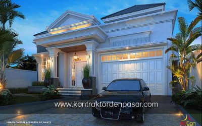 DESAIN RUMAH 1 LANTAI BP NANTO LUAS 280M2 DI TERNATE