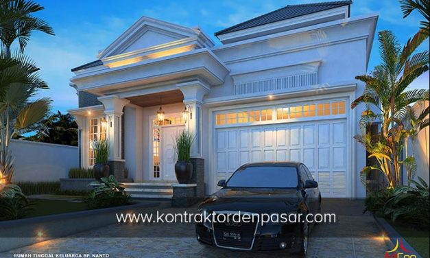 DESAIN RUMAH 1 LANTAI BP NANTO LUAS 280M2 DI TERNATE