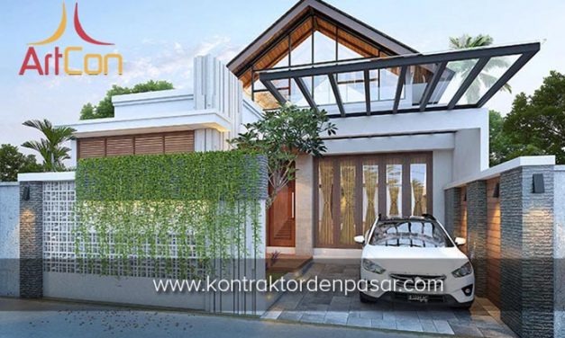 Desain Rumah 1 Lantai Bapak Susilo 3 Kamar Tidur Luas 135m2